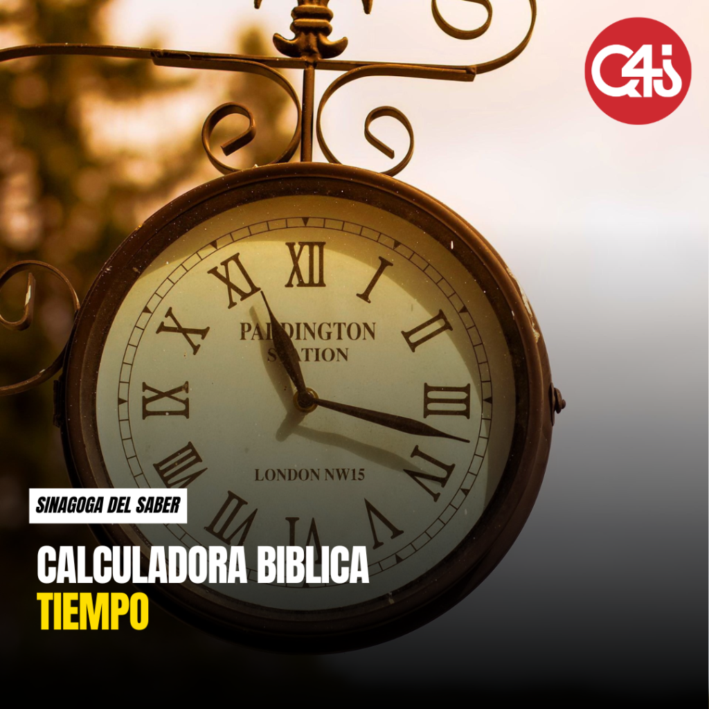 Tiempo: Calculadora Bíblica